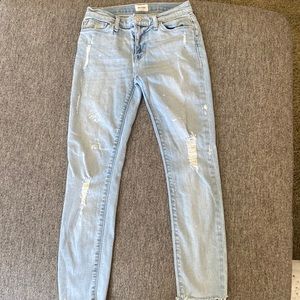 HUDSON light wash jeans